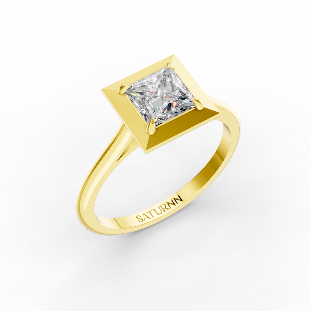 Bold Sparkle 1 Carat Princess