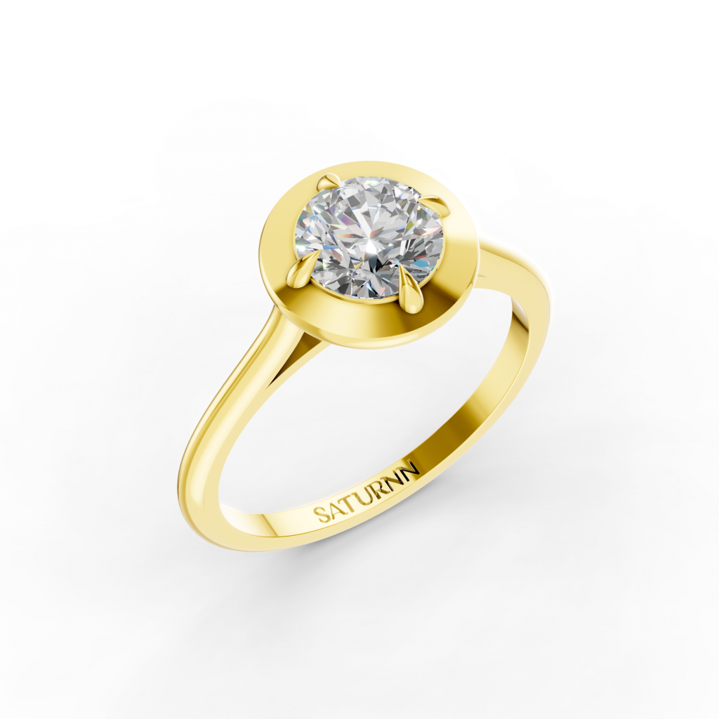 Bold Sparkle 1 Carat Round